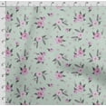 thumbnail image 4 of Soimoi Floral Vintage Printed Japan Crepe SatinFabric By The Yard 54 Inch Wide Decorative Sewing Fabric For Dresses Kimonos Gowns Green, 4 of 5