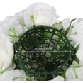 thumbnail image 3 of Flower Balls Arrangement Bouquet - 10 Pcs 11.8inch Diameter Fake Flower Balls - Artificial Arrangements for Home Wedding Centerpiece Table Decorations (White), 3 of 9