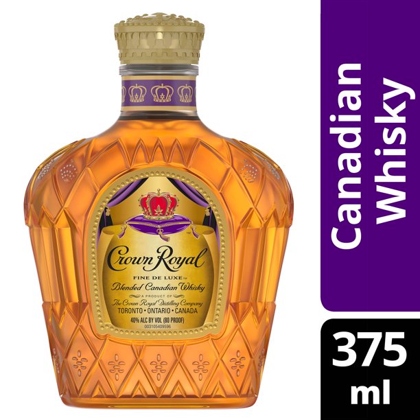 Crown Royal Fine Deluxe Blended Canadian Whisky 375 Ml 80 Proof Walmart Com
