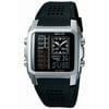 Casio Men's Ana-Digi World Time Resin Watch with LED