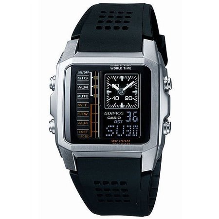Casio Men's Ana-Digi World Time Resin Watch with LED