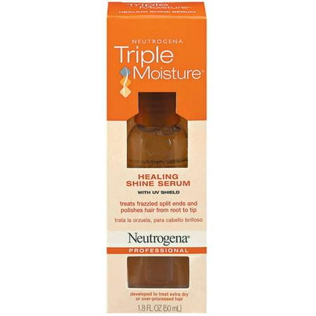 Neutrogenaﾮ: Healing Shine Serum W/Uv Shield Triple Moistureﾮ, 1.8 oz