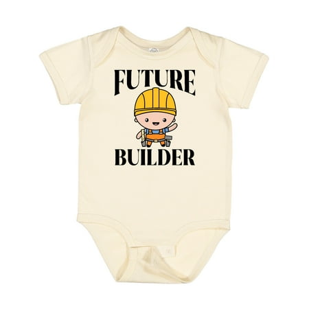 

Inktastic Boys Future Builder Construction Outfit Gift Baby Boy Bodysuit