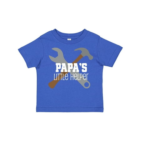 

Inktastic Papa Little Helper Gift Toddler Boy Girl T-Shirt