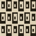 thumbnail image 1 of Ahgly Company Indoor Square Patterned Milk Chocolate Brown Area Rugs, 7' Square, 1 of 6