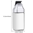 thumbnail image 3 of Advancent Paquete de 2 botellas de almacenamiento de condimentos, recipiente para sal, pimienta, botellas, tarro para asar a la parrilla, Cocina y Comedor, 3 of 6