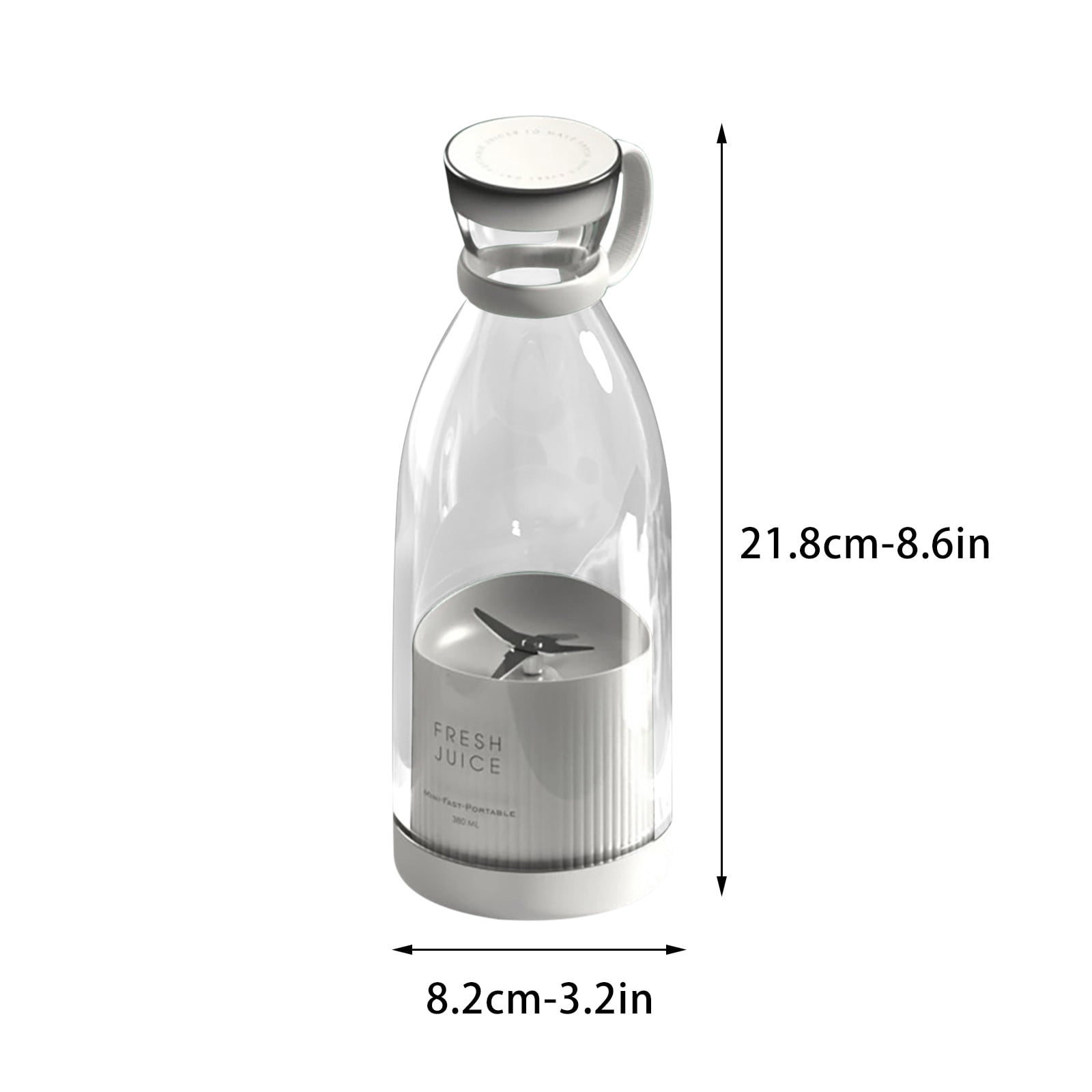 Wovilon Electric Portable Juicer Cup Built-In Battery Wireless Charging Outdoor Portable Mini Electric Juicer