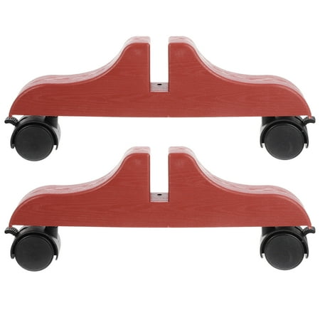 

2pcs Divider Base Roller Screen Feet Thickened Divider Bracket with Wheels