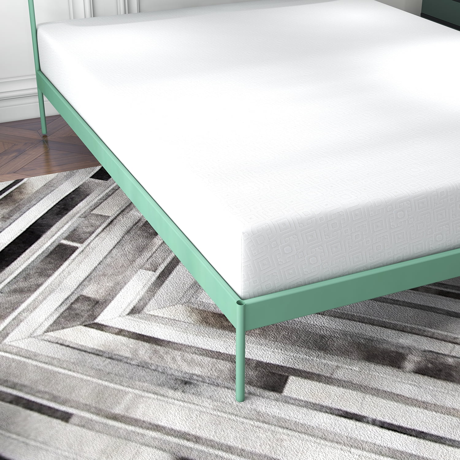 Resenkos 10-Inch TwinXL Size Mattress Medium Firm Feel Gel Memory Foam Hybrid Mattresses Bed in a Box Resenkos 10-Inch TwinXL Size Mattress Medium Firm Feel Gel Memory Foam Hybrid Mattresses Bed in a Box