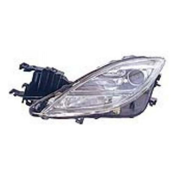 Replacement Depo 316-1138L-UC7 Driver Side Headlight For 09-10 Mazda 6