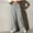 Gray, variant on Wensltd Women High Waisted Cargo Pants Casual Wide Leg Trousers