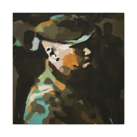 Combat Medic Courageous - Canvas