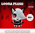 thumbnail image 2 of Peluche Youtooz Helluva Boss Loona, 23 cm, coleccionable para fanáticos, 2 of 5