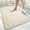 White-WH-clearacne, variant on PpgejGEK Bathroom Carpet 40 x 60 cm Thick Non Slip Soft Velvet Floor Mat with High Density Weave for Bedroom Kitchen Corridor