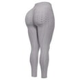 thumbnail image 4 of Made by Olivia Women's High Waist Textured Butt Lifting Slimming Workout Leggings, 4 of 6