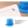 thumbnail image 5 of 4 pieces staple less stapler, superior paper clip, no staples, portable, needleless stapler, environmental protection, for office, home, study, easy to carry, 5 of 8