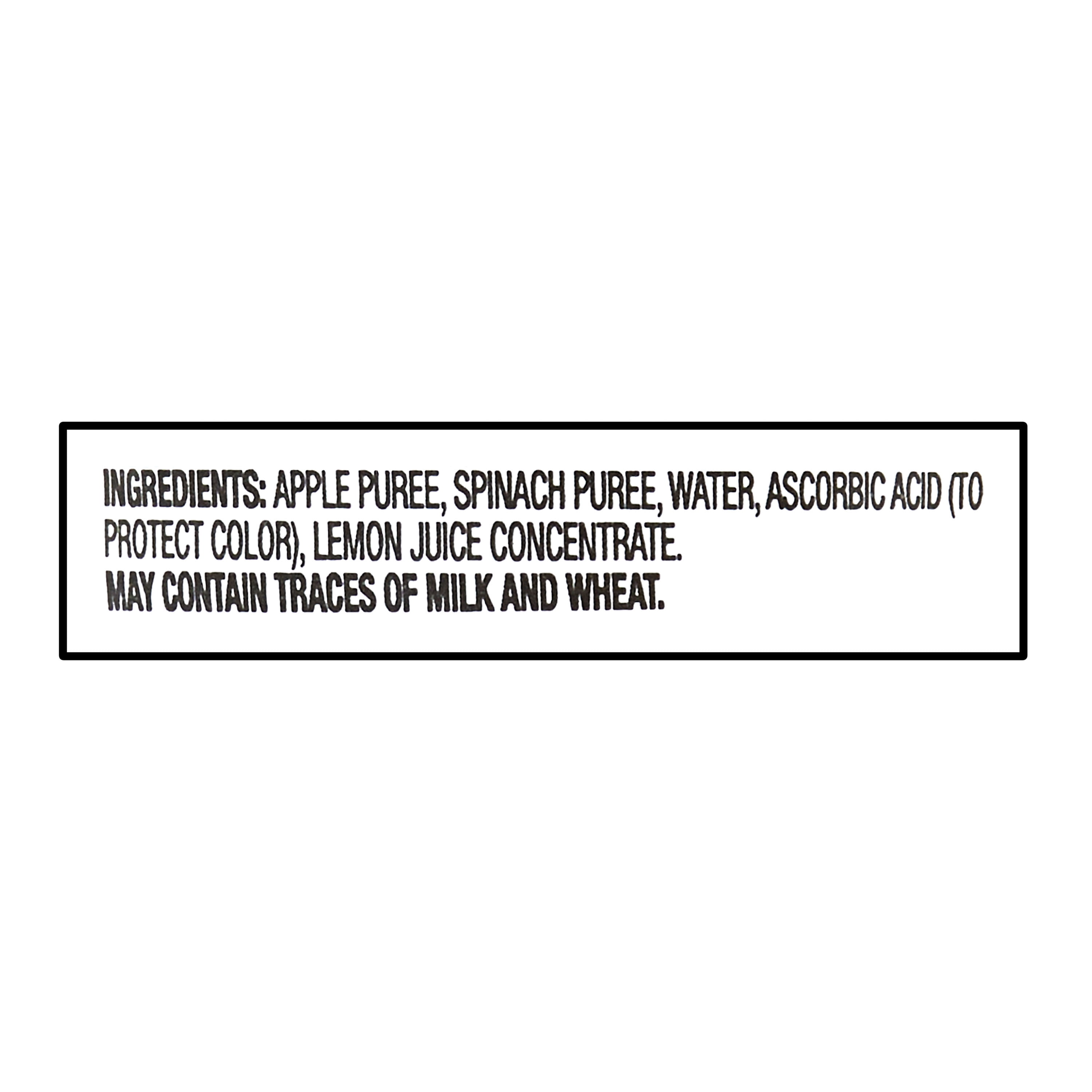 (6 pack) Parent's Choice GMO-Free 2nd Foods, Apple & Spinach, 1 Jar
