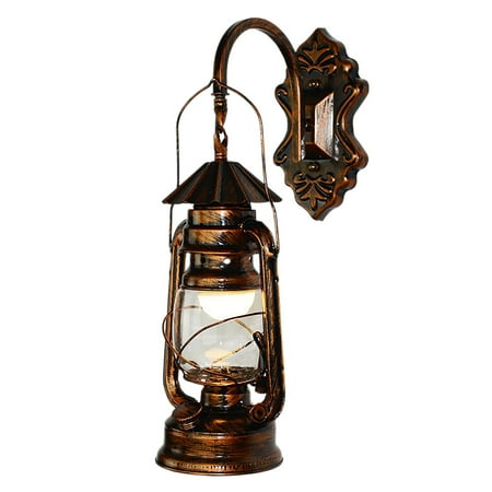 

Vintage Classic Iron Wall Light Waterproof Outdoor Wall Light Vintage Light Hallway Wall Light Retro Lanterns Wall Lamp