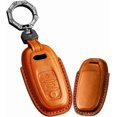 thumbnail image 1 of Key Fob Cover Compatible with Fit for Audi A4 A3 Q3 Q5 Q7 TT TTS RS3 S4 S3 A1 S6 RS4 RS6 Q2L ABS Smart Remote Key Case Keychain Case Holder Protector, 1 of 6