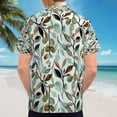 thumbnail image 6 of High Quality Hawaiian Shirts for Men Short Sleeve Aloha Beach Shirt Floral Summer Casual Button Down Shirts Blouses 6QKJ52, 6 of 7