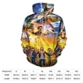 thumbnail image 2 of Goosebumps Hoodie 3D Print Pullover Hooded Long Sleeve Sweatshirts Tops Blouse with Pocket for Mens Womens, 2 of 6