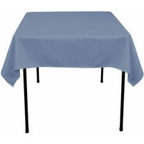 CintBllTer Polyester Square Tablecloth 45"x45", Steel Blue