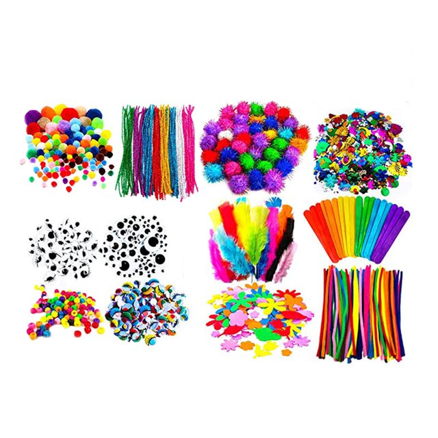 Suministros para Manualidades BLESIY Kit de Collage de Elaboración para Proyectos Escolares para Niños juguetes artesanales para niños