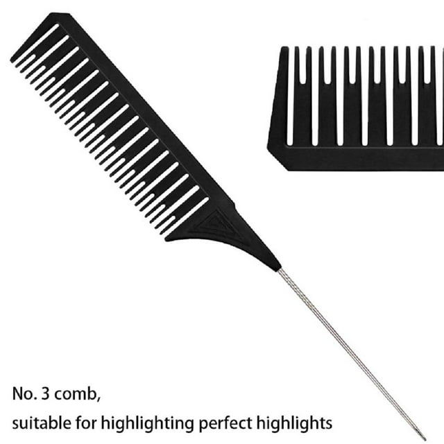 Peine para teñir el cabello, peine para peinar el cabello, peine para peluquería, barbería, hogar