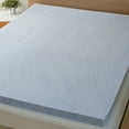 thumbnail image 3 of Dawn 2.5" Gel Memory Foam Mattress Topper | Full Size | Supportive, Quality Sleep, Hypoallergenic, Cooling | Made in USA | CertiPUR-Certified, 3 of 7