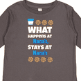 thumbnail image 4 of Inktastic What Happens at Nana's Boys or Girls Long Sleeve Toddler T-Shirt, 4 of 5