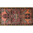 thumbnail image 1 of Ahgly Company Indoor Rectangle Traditional Dark Gold Brown Persian Area Rugs, 2' x 3', 1 of 6