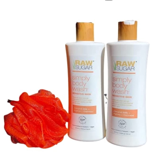 Raw Sugar Body Wash Bundle (Almond Milk + Agave + Oatmeal)