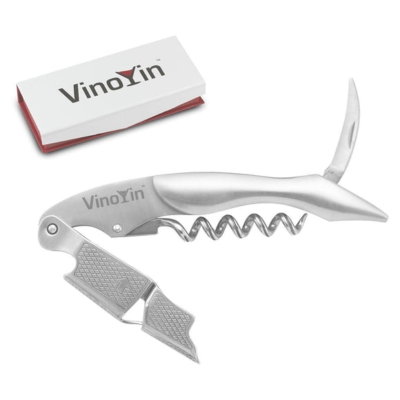 Set de regalo de sacacorchos Vinoyin todo en uno acero inoxidable