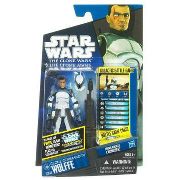 Star Wars Clone Commander Wolffe Action Figure Walmart Com Walmart Com