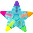 thumbnail image 3 of LANFENG Beautiful Colorful Star Shape Highlighter Marker, 5 Color in 1 Star Multicolor Highlighter Pen for Note Taking, Journal Planner, Coloring Book, etc. (Blue), 3 of 6