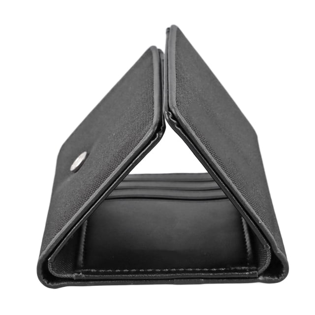 Cartera De Lona Triple Con Múltiples Ranuras Para Tarjetas Y Compartimentos Para Billetes, Cartera Moderna De 3 Pliegues Para Hombre Para El Hogar Y Los Viajes