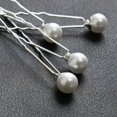 thumbnail image 5 of 20pcs Women U-shaped Pin Metal Barrette Hair Clip Hairpins Simulated Pearl Bridal Tiara Hair Accessories Wedding Hairstyle Tools, 5 of 9