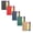 Black*1+Red*1+Blue*1+Green*1+A*1, variant on 1 Pack Spiral Notebook and Pen Set, Lined Small Pocket Notebook Small Pocket Journal With Divider Tabs Portable Writing Notepad for Business Office Supplies