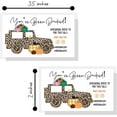 thumbnail image 3 of Fall Youve Been Ducked Halloween Tags Cards Leopard and Pumpkins  50 Pack  Duck Duck SUV #Duckduck Car Game for Rubber Ducks to Place on car You Have Been ducked Autumn Cards Orange Teal Cheetah, 3 of 8