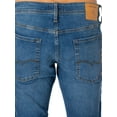 thumbnail image 4 of Jack & Jones Glenn Original 223 Slim Jeans, Blue, 4 of 5