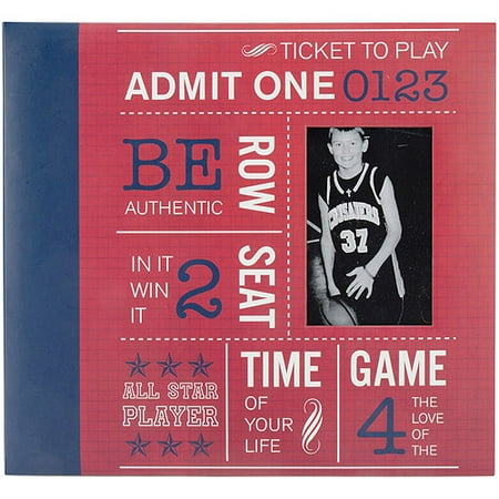 Allstars Sports Postbound Album, 12" x 12"