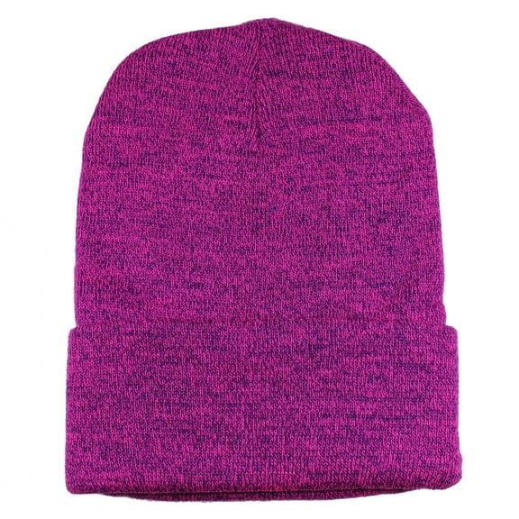 Gelante Beanie Hat Men Women Classic Knit Cuffed Plain Skull Cap. Yellow