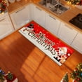thumbnail image 4 of Christmas Kitchen Rugs,Christmas Kitchen Floor Mat,Christmas Tree Kitchen Rugs,Kitchen Mats for Floor Non Slip Mats for Laundry Office Sink,Christmas Decoration Antislip Floor Mat Layered Doormats, 4 of 7