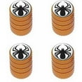thumbnail image 1 of Spider Black Spiderman Tire Rim Wheel Aluminum Valve Stem Caps, Multiple Colors, 1 of 1