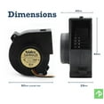 thumbnail image 3 of Squirrel Cage Cooling Fan GAMMA28 - 24V .15A 76mm x 30mm - High Performance!, 3 of 7