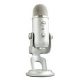 thumbnail image 1 of Blue Yeti USB Microphone for Recording, Streaming, Gaming, Podcasting on PC and Mac, Condenser Mic for Laptop or Computer with Blue VO!CE Effects, Adjustable Stand, Plug and Play - Silver, 1 of 9