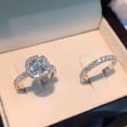 thumbnail image 1 of Dpityserensio Round Wedding Anniversary Gift Pair Set, 1 of 9