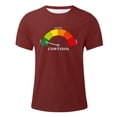 thumbnail image 4 of Wxolcjlv Graphic T-Shirt For Men's Fun Print Short Sleeve Crew Neck Tee Summer Casual Lightweight Daily Wear T Shirt,Size XS-6XL, 4 of 4