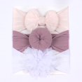 thumbnail image 1 of 3Pcs/Lot Cable Knit Baby Headbands For Children Elastic Baby Girls Turban Kids Hair Bands Newborn Headwrap Baby Hair Accessories1 He Qiyong unisex, 1 of 1