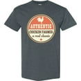thumbnail image 3 of Inktastic Chicken Farmer T-Shirt, 3 of 5